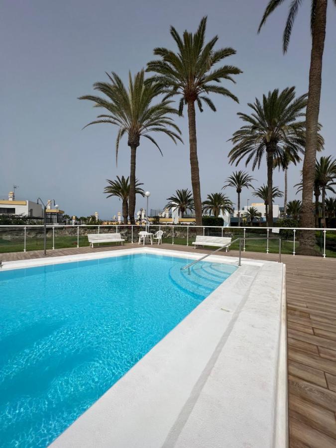 San Agustin,Close To The Beach With Pool ! San Bartolomé Eksteriør bilde